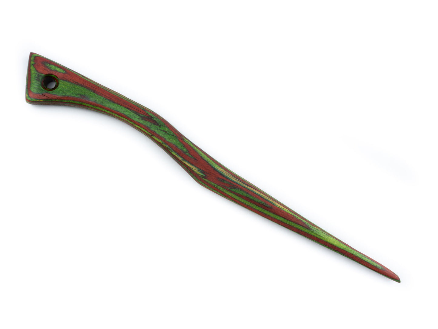 Haarnadel Red&Green