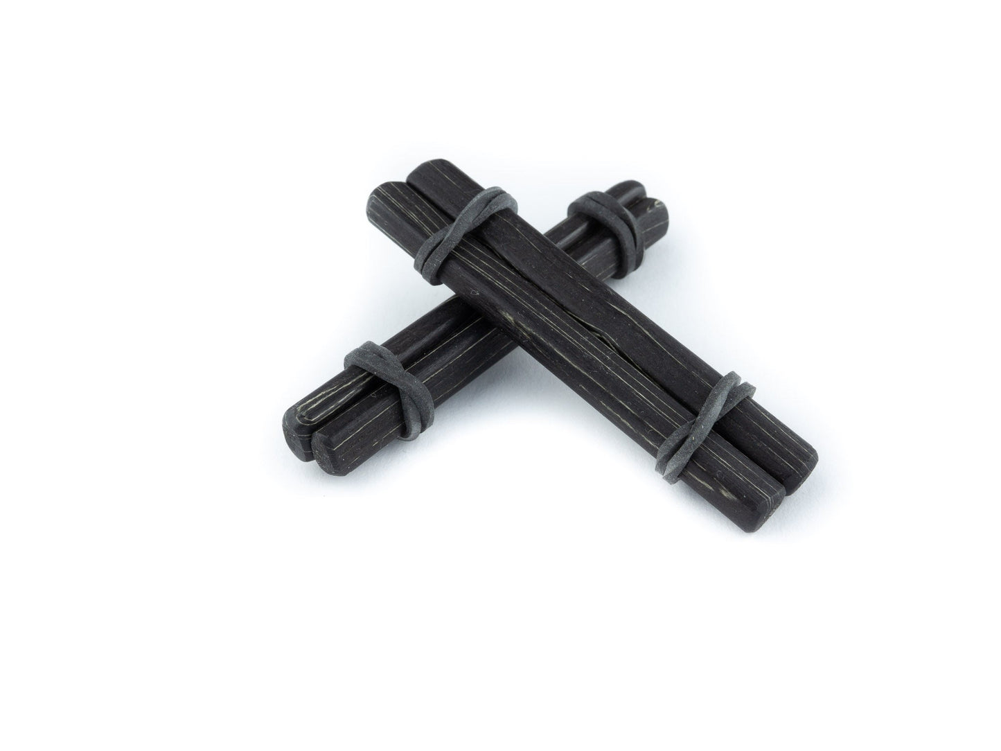 kleine Klemmen Black Swirl mittel