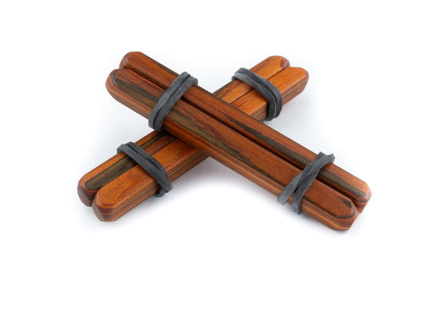 kleine Klemmen Cocobolo mittel