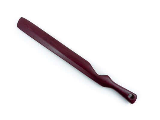 Schwert, ein langes schmales Paddle aus Holz für BDSM Spanking