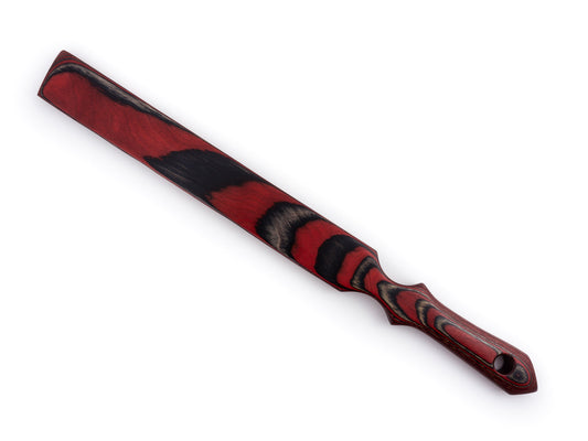 Schwert, ein langes schmales Paddle aus Holz für BDSM Spanking