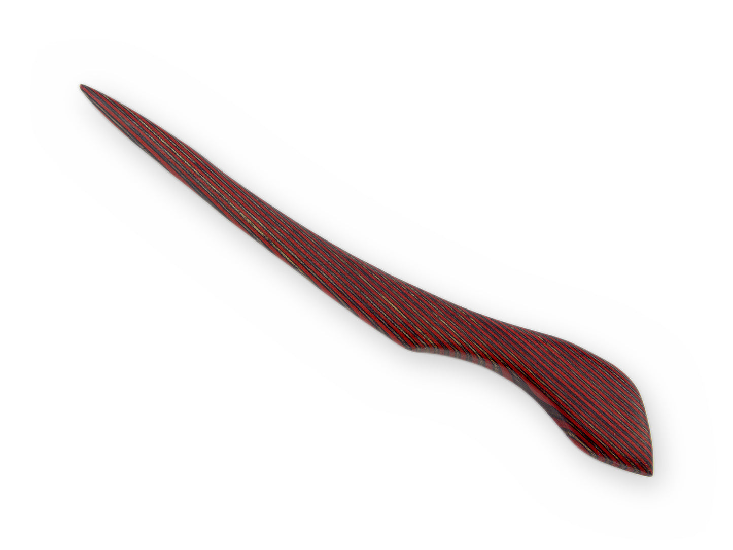Haarnadel Red Devil, Rückseite