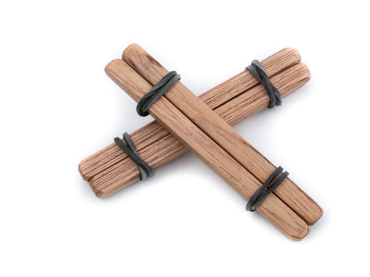 kleine Klemmen Rosenholz mittel