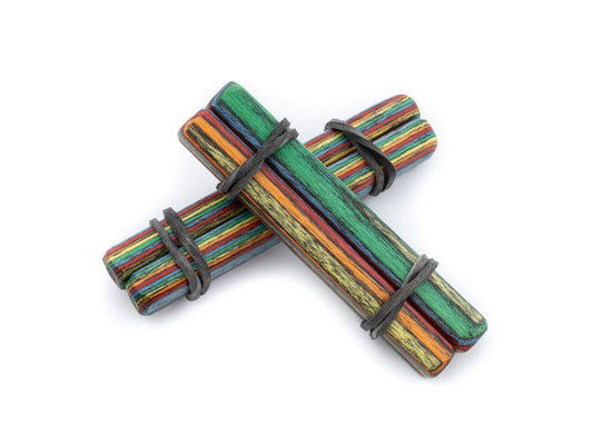 kleine Klemmen Rainbow mittel