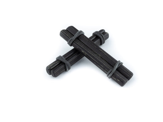 kleine Klemmen Black Swirl mittel