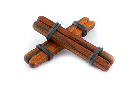 kleine Klemmen Cocobolo mittel