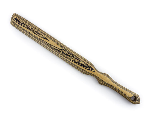 Schwert, ein langes schmales Paddle aus Holz für BDSM Spanking
