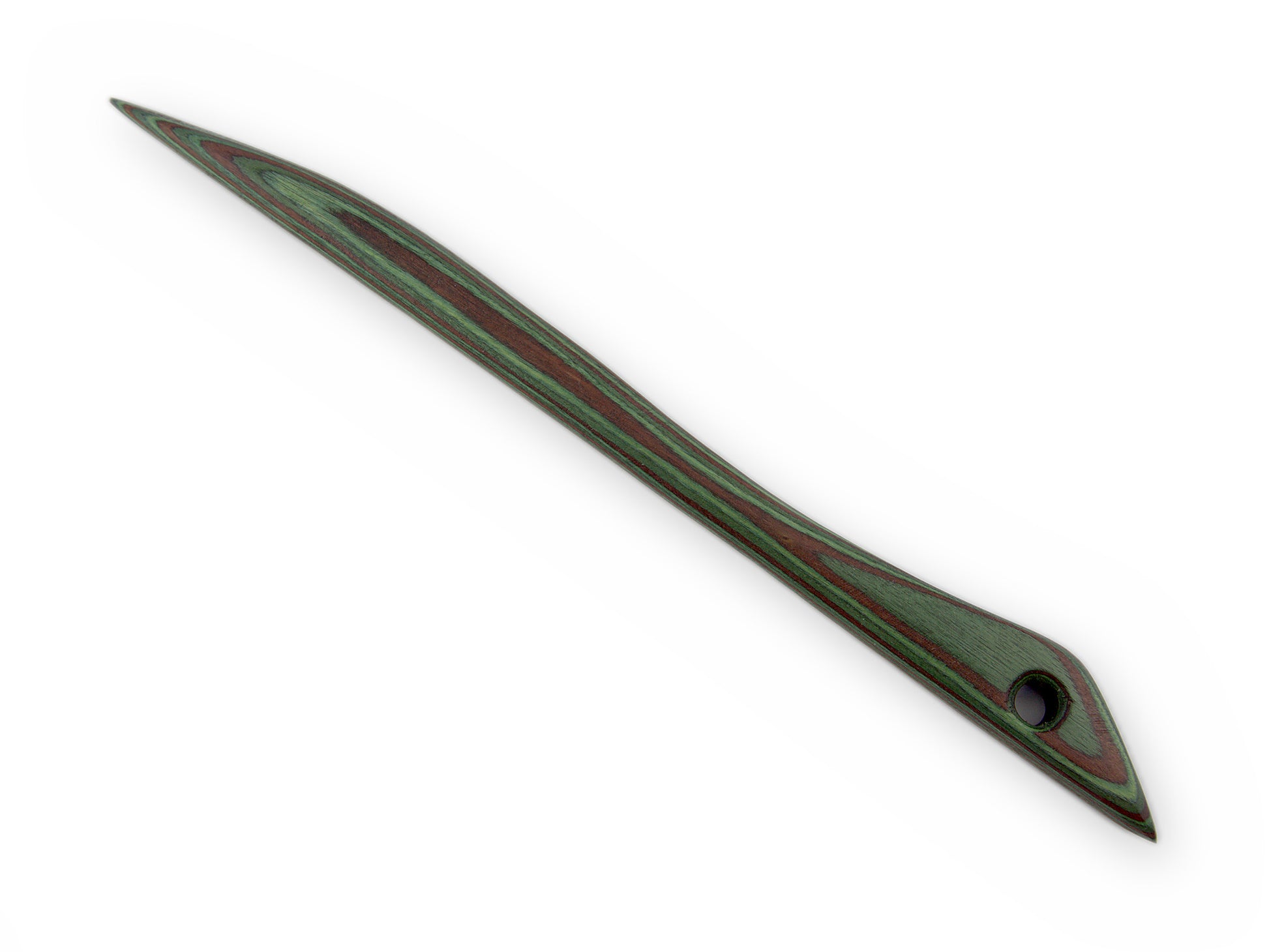 Haarnadel Camo, Rückseite