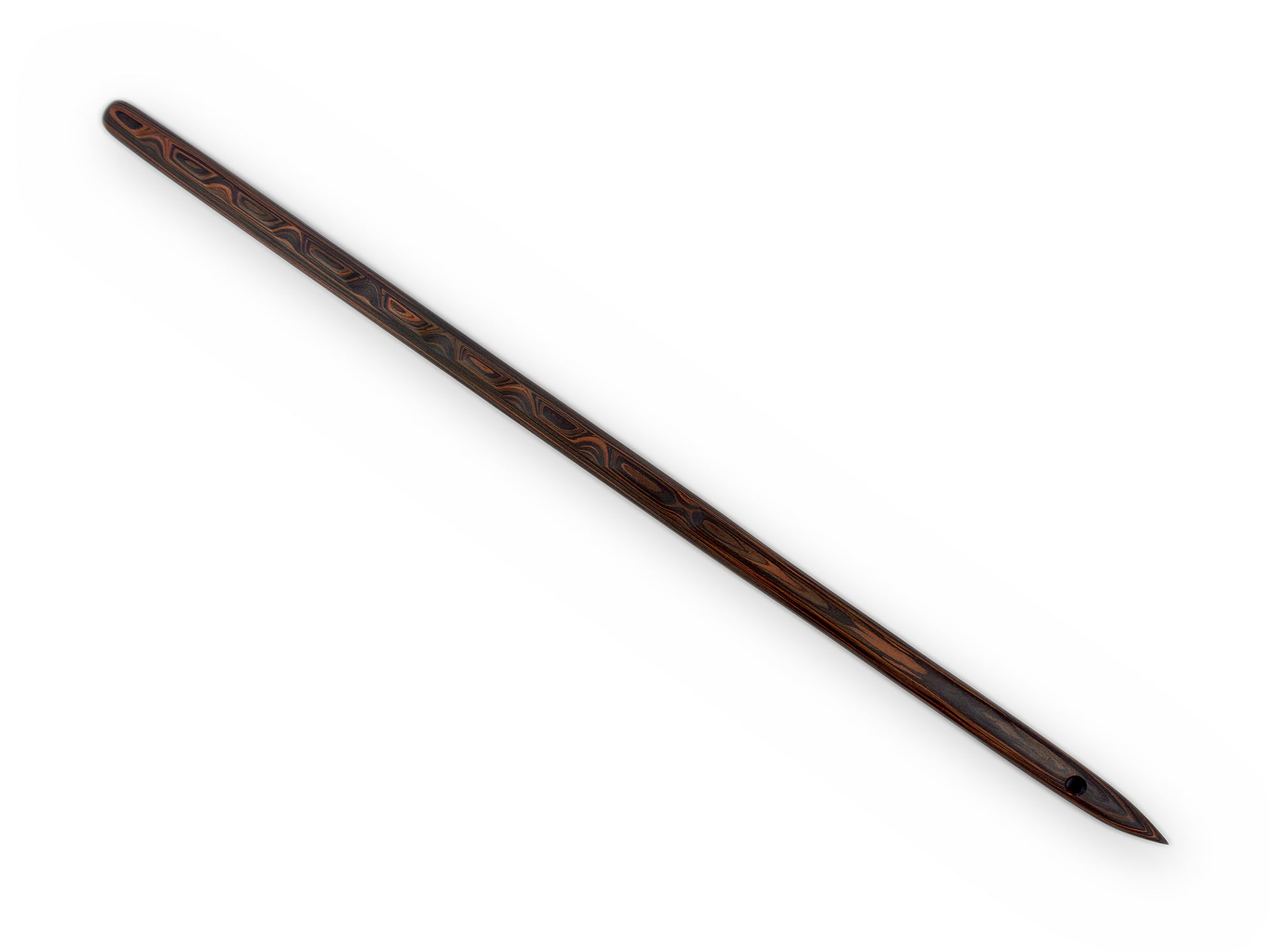 Kräftiger Stock in der Farbvariante Flammenholz