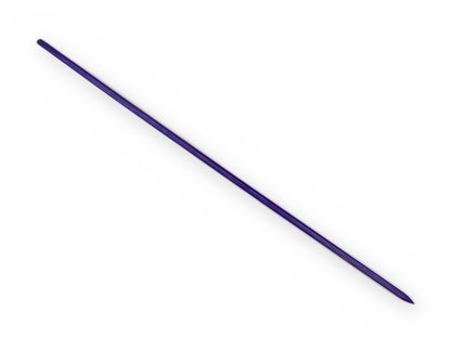 Langer lila blauer Stock für BDSM in kompletter Ansicht