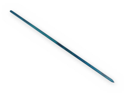 Schlanker Stock in leuchtendem Türkis