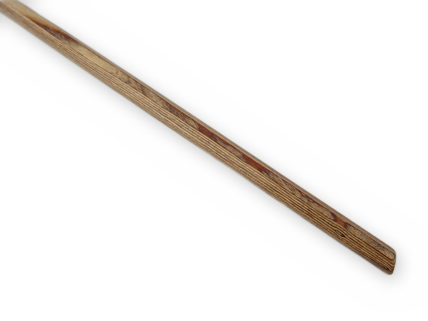 Vorderer Bereich des schlanken hellbraunen Stocks