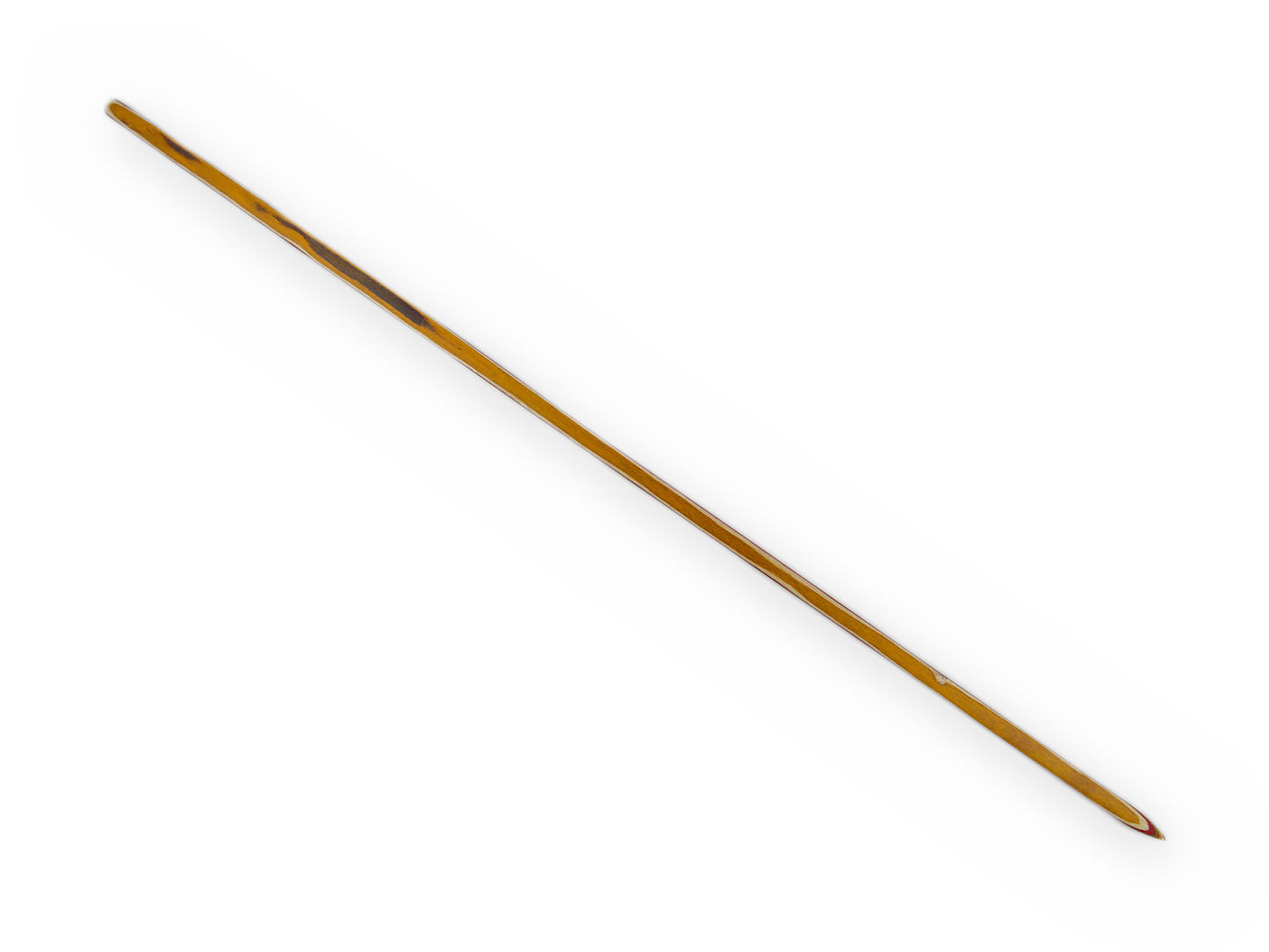Schlanker Stock in Orange Braun Rot und Beige
