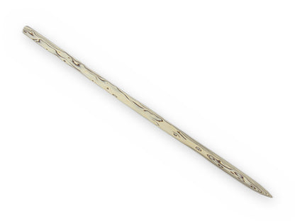 Dicker Stock für BDSM mit feiner brauner Swirl Maserung