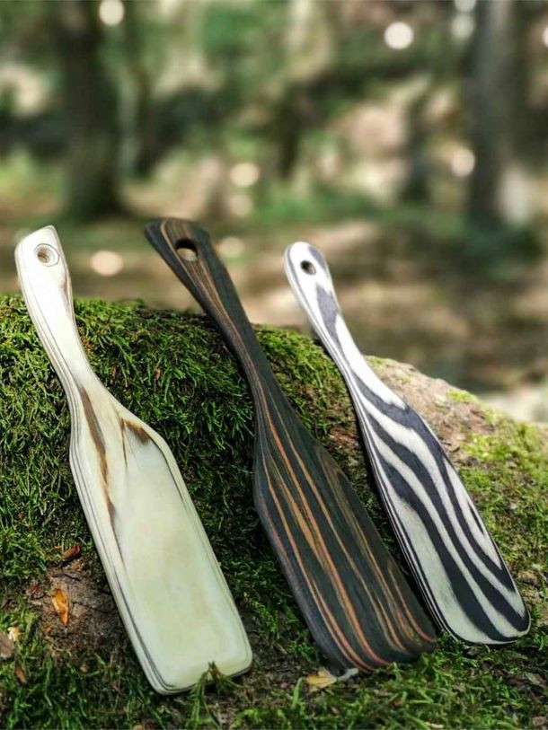 BDSM Holz Klatscher – kleine Spanking Paddles von Artgerecht